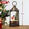 Christmas Snow Globe Lantern, Glitter Lighted Snowman Cardinal Snow Globe with Music, USB and Battery Operated Musical Christmas Decorations, Christmas Decor